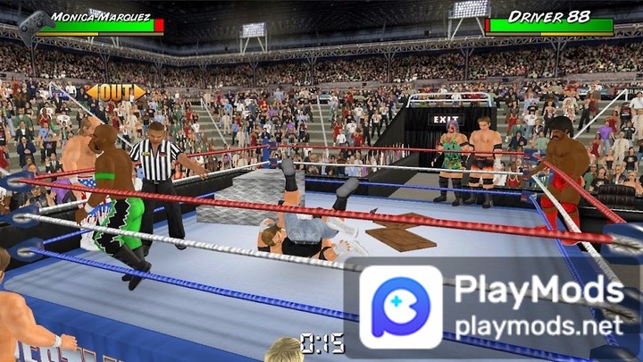 Wrestling Empire(Unlocked VIP) screenshot image 5_playmod.games