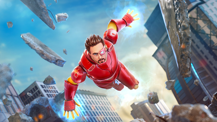 Iron Hero 2(tiền không giới hạn) screenshot image 4 Ảnh chụp màn hình trò chơi