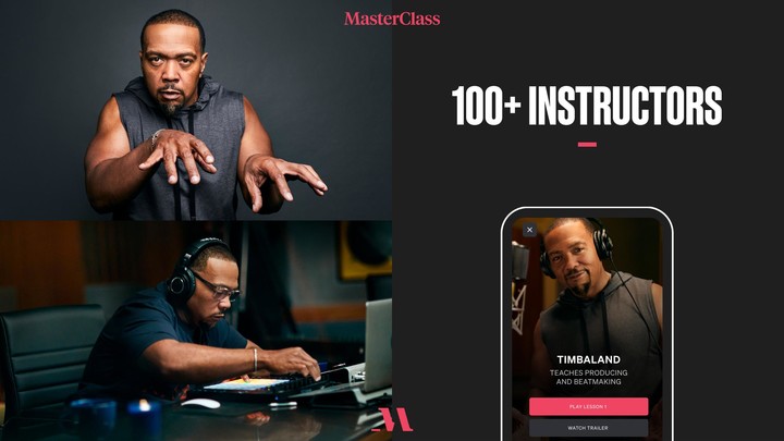MasterClass: Learn from the best
