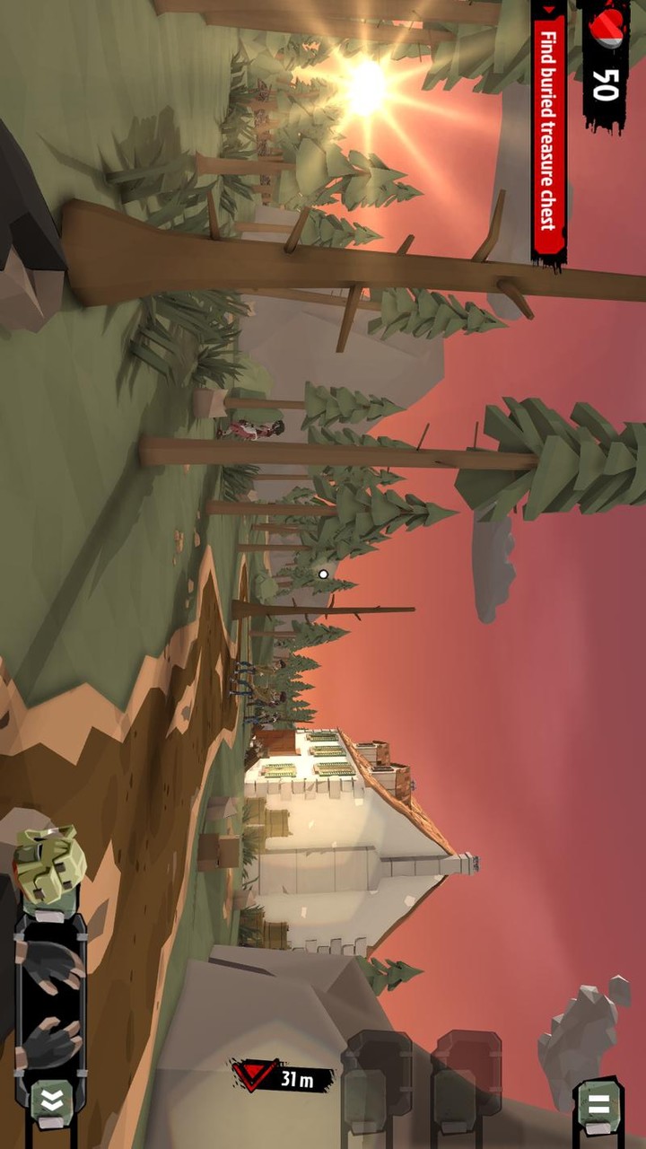 The Walking Zombie 2 Zombie shooter(mod) screenshot
