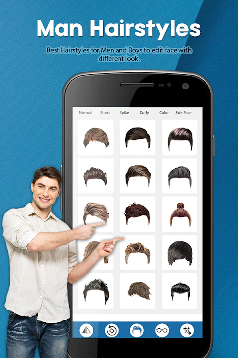 Download Man Hairstyle Photo Editor MOD APK  for Android