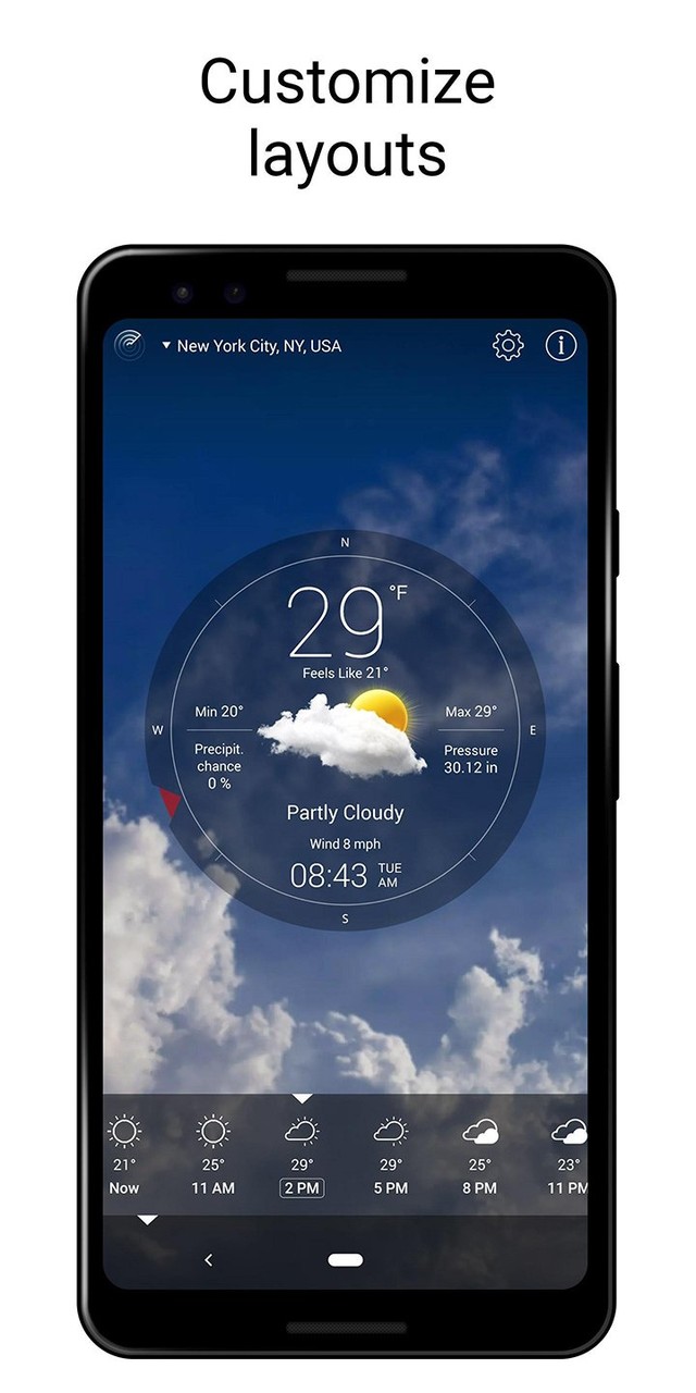 Weather Live° - Weather Widget(Paid Features Unlocked) screenshot image 1_playmod.games