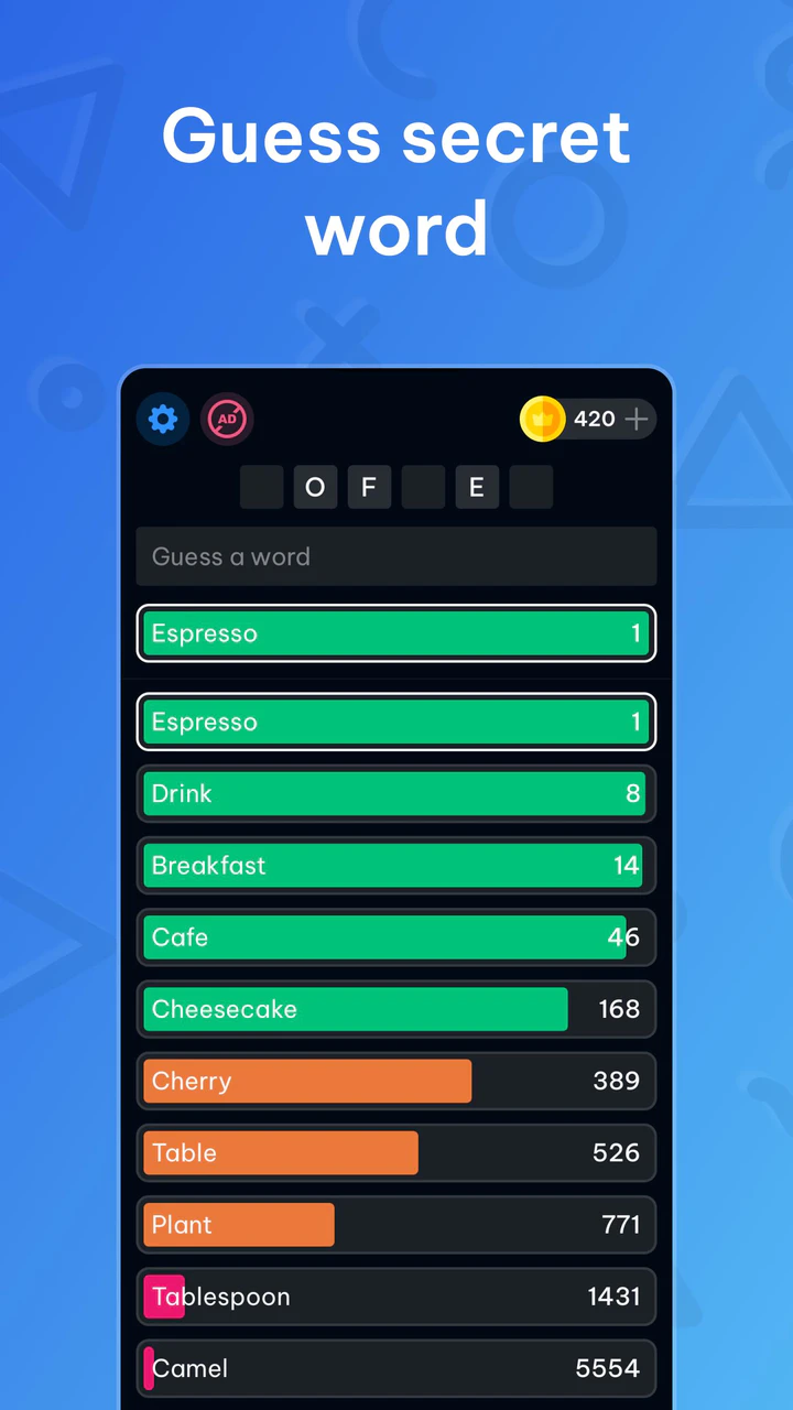 下载安卓版Contexto - AI Word Guess v1.2.4 应用