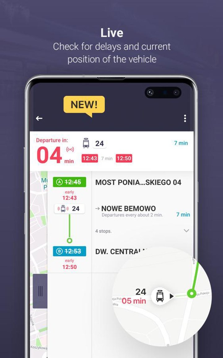 Jakdojade: public transport(Free Premium Subscription) screenshot image 3_modkill.com