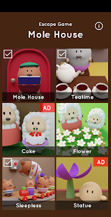 Escape Game Mole House(Free purchase) screenshot image 1_playmods.net