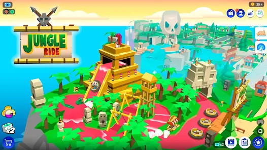 Idle Theme Park Tycoon－Game(Unlimited Money) screenshot image 3