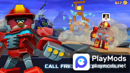 Angry Birds Transformers(Unlimited Currency) screenshot image 3_playmod.games