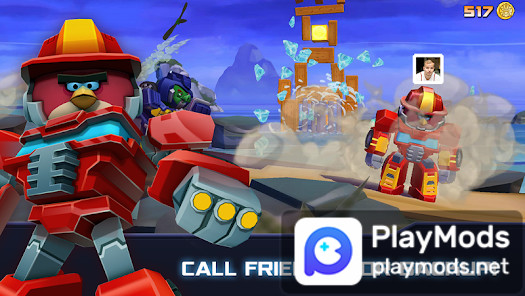 Angry Birds Transformers(Unlimited Currency) screenshot image 3_playmods.games