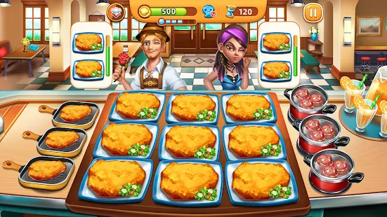 Cooking City(Unlimited Diamonds) Game screenshot  2