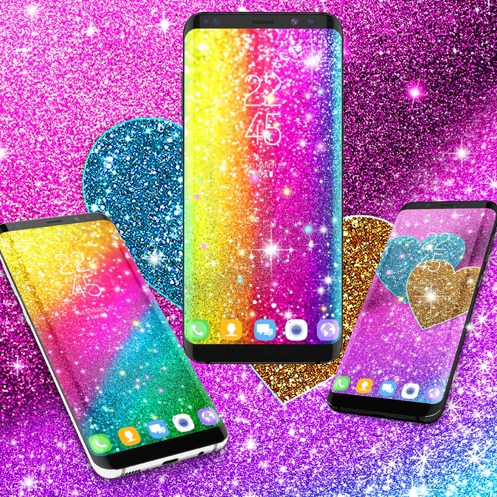 Glitter Live Wallpaper for Android  Free App Download