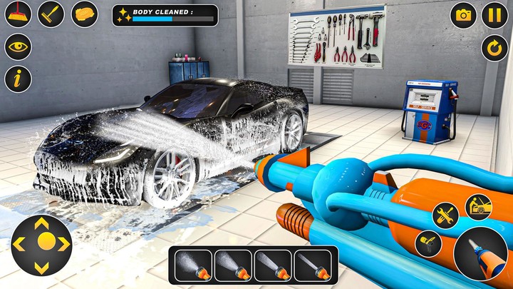 Power Gun: Car Wash Game_modkill.com