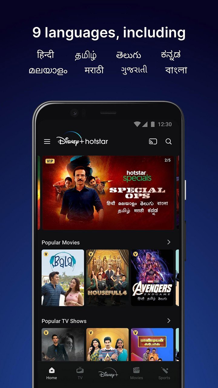 Disney Hotstar(Premium Unlocked) screenshot image 2_modkill.com