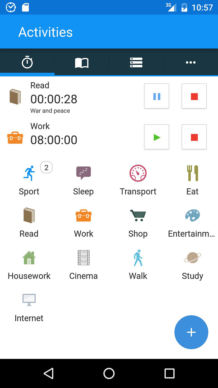 aTimeLogger - Time Tracker(Paid Features Unlocked) screenshot image 3_playmod.games