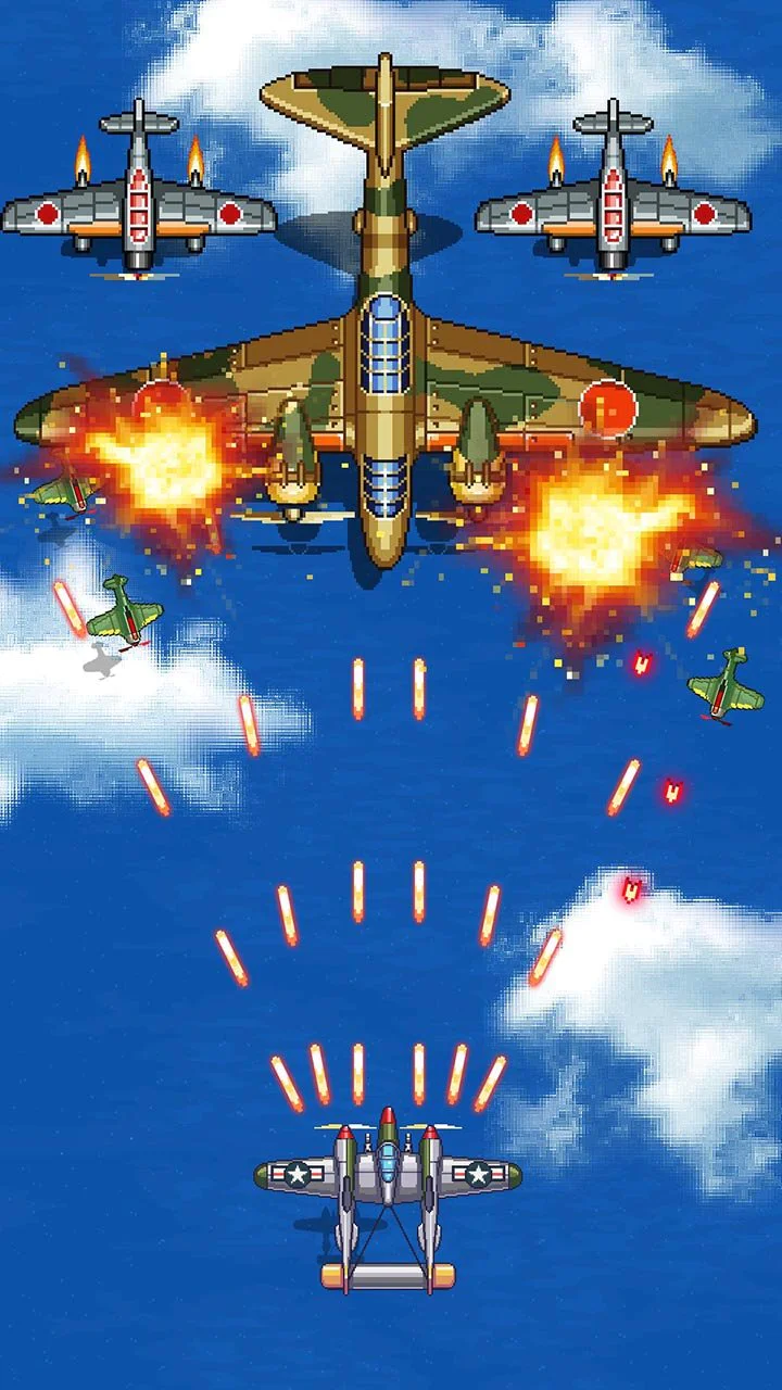 Download 1945 Air Force Airplane Games Mod Apk V9 96 Mod Menu For Android