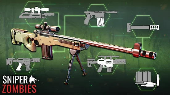 Sniper Zombies: Offline Shooting Games 3D(Unlimited currencies.) Game screenshot  20