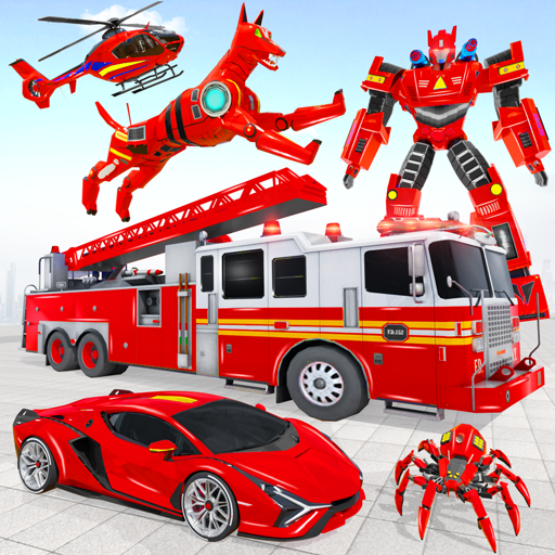 Fire Truck Robot Car Game-Fire Truck Robot Car Game