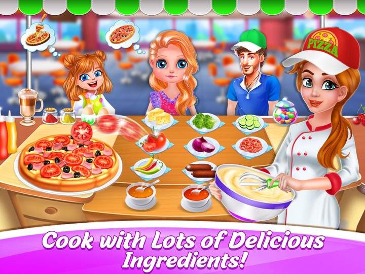Bake Pizza Game- Cooking game Ảnh chụp màn hình trò chơi