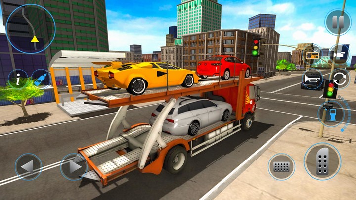 ألعاب قيادة شاحنة النقل