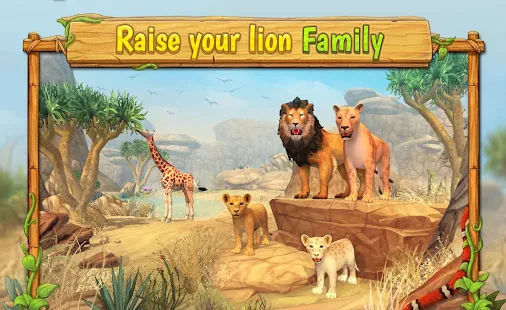 Tải xuống Lion Family Sim Online - Animal Simulator MOD APK v  (chống  lại) cho Android