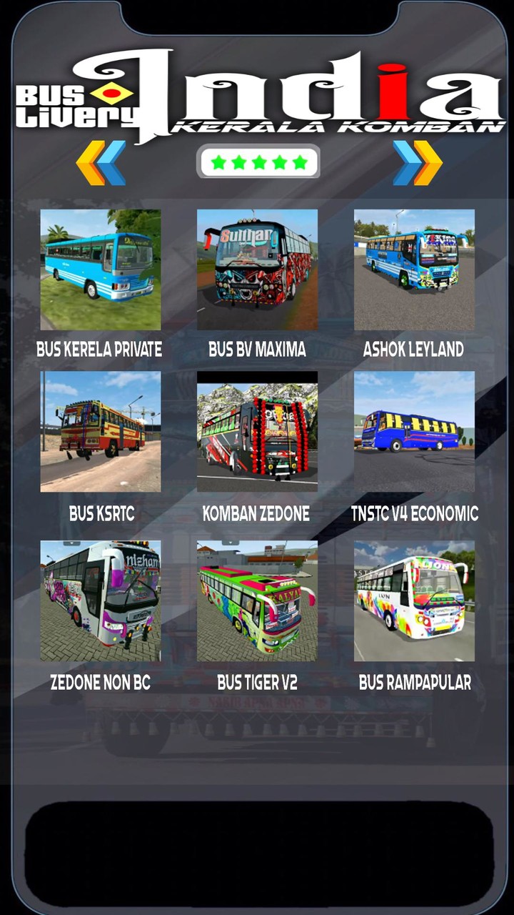 Bus Livery India Kerala Komban_playmod.games