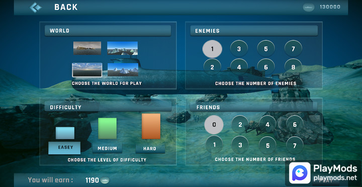 Submarine Simulator 2‏(أموال غير محدودة) screenshot image 2