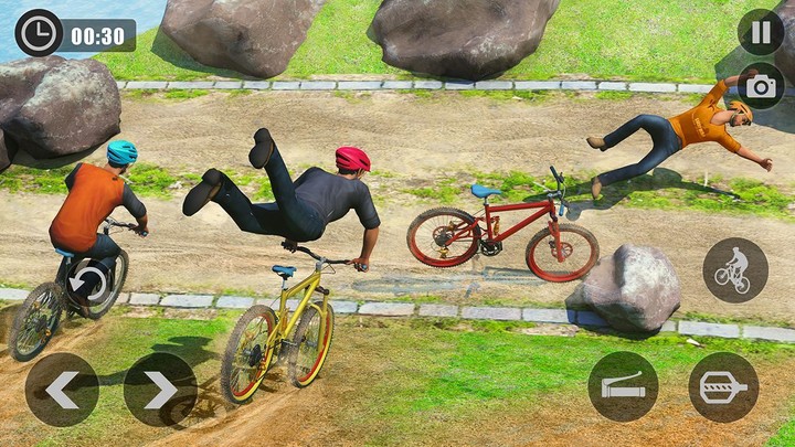 خارج المسار دراجة BMX يركب