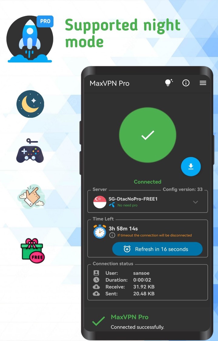 MaxVPN Pro Safe & Unlimited