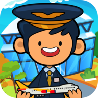 Free download My Pretend Airport – Kids Travel Town Games(No Ads) v2.3 for Android