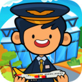 Download My Pretend Airport – Kids Travel Town Games(No Ads) v2.3 for Android