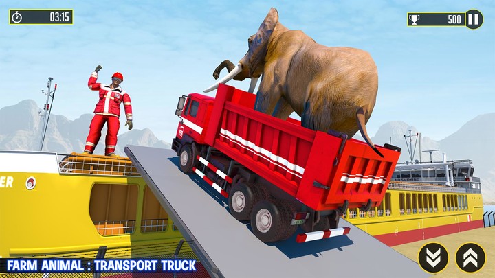 Farm Animals Cargo Transport‏