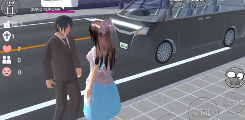 How to Increase the Favorable Impression Value in Sakura School Simulator Tutorial to Increase the Favorable Impression Value - modkill.com