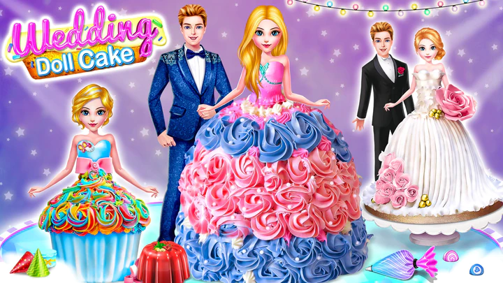 Barbie Cake Game - Barbie Cake Decorating Games - YouTube