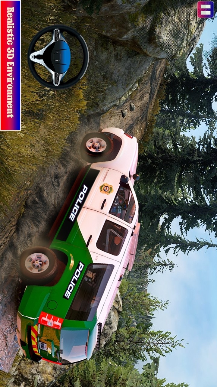 Offroad Police Car Chase Game Captura de pantalla