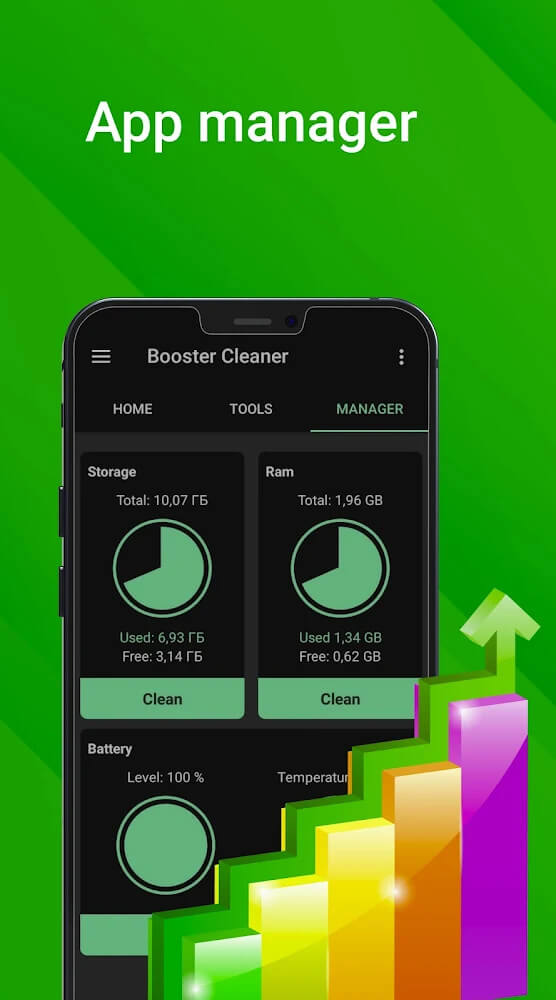 Booster & Phone cleaner - Boost mobile, clean ram