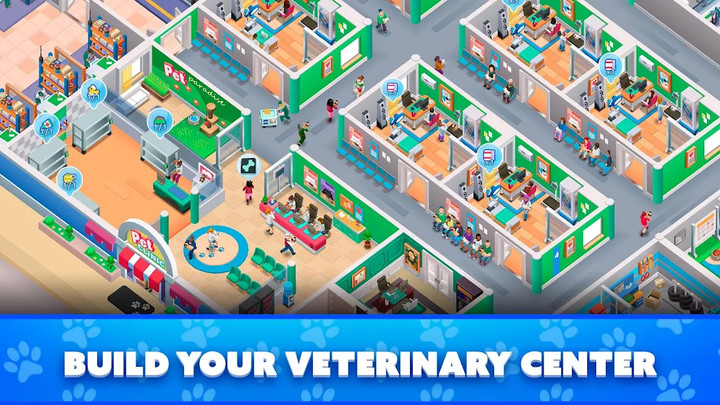 Pet Rescue Empire Tycoon—Game(tiền không giới hạn) screenshot image 1 Ảnh chụp màn hình trò chơi