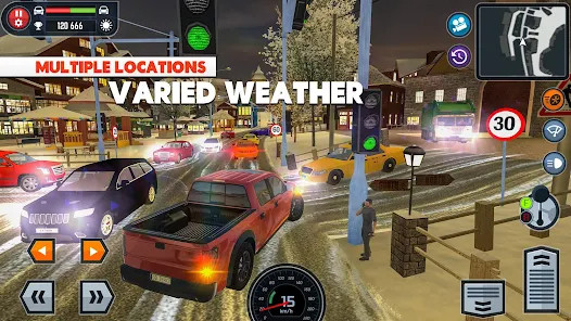 Car Driving School Simulator(الغاء القفل) screenshot image 4