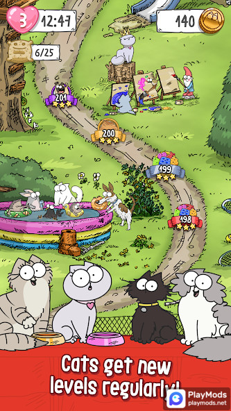 Simon’s Cat Crunch Time - Puzzle Adventure!(عصري) screenshot image 4