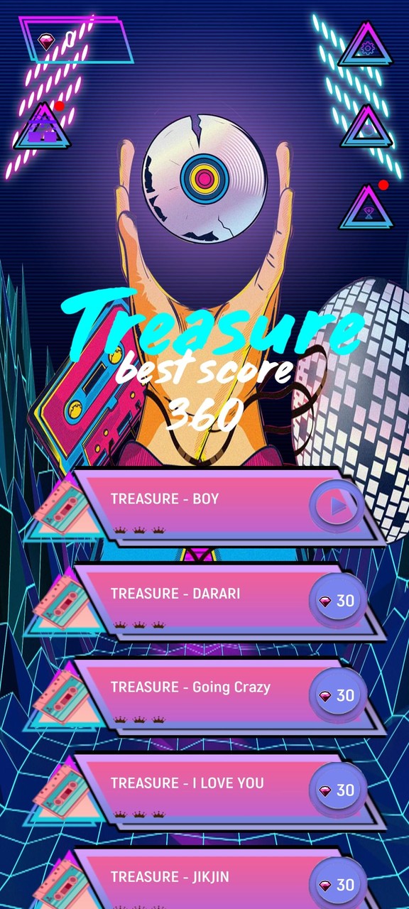 Treasure Music Tiles Hop‏