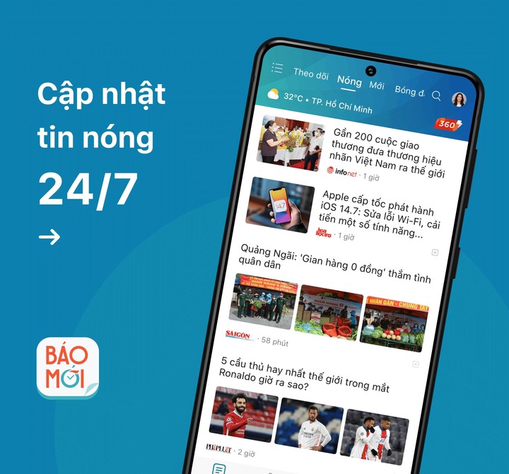 Báo Mới - Tin mới 24h_playmod.games