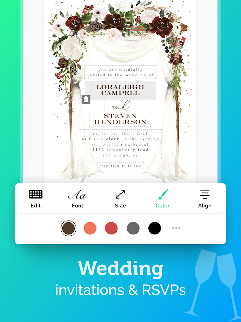 Invitation Card Maker & RSVP_modkill.com
