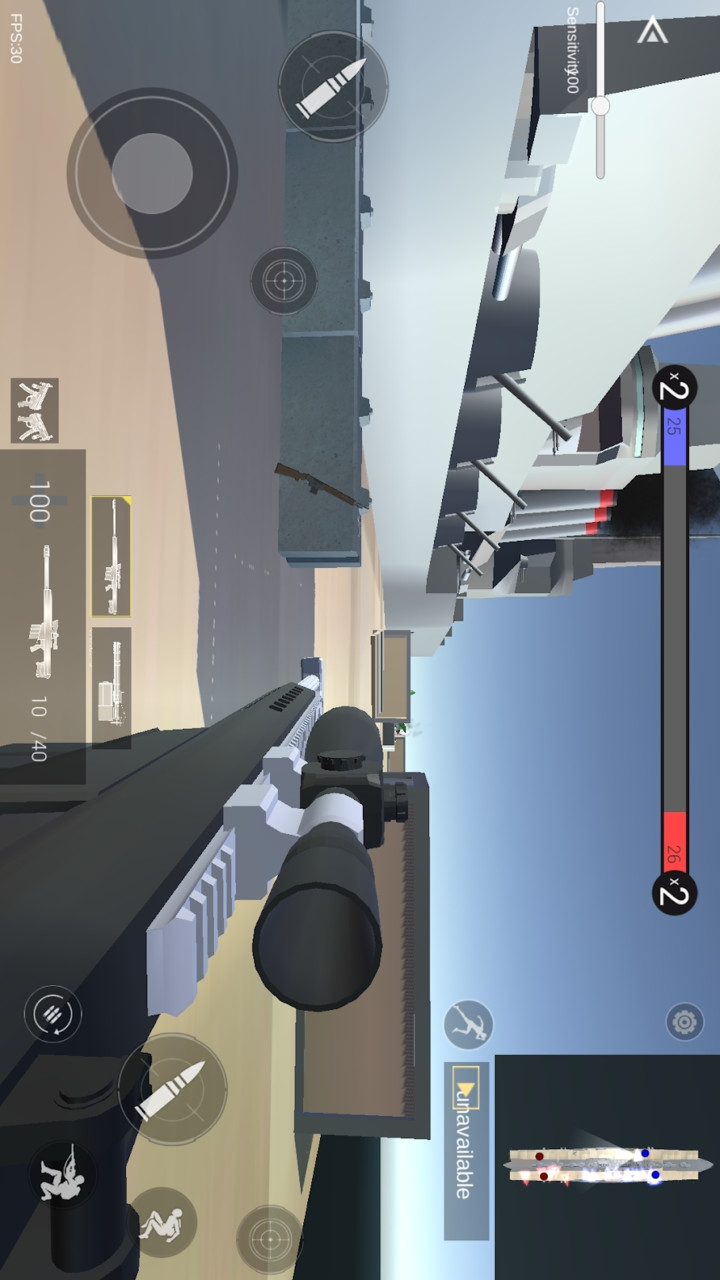 战地模拟器(Unlock all weapons) screenshot image 2_playmod.games
