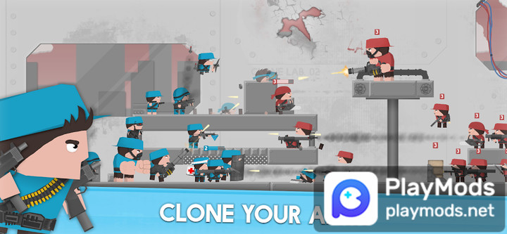 Clone Armies: Tactical Army Game(Unlimited Currency) screenshot image 1_modkill.com