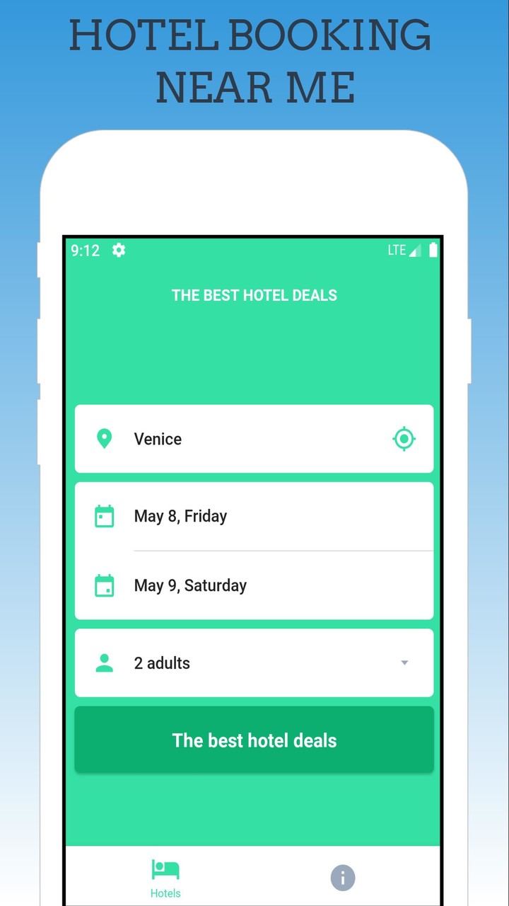 Hotel Booking app