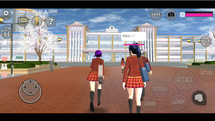 SAKURA School Simulator(Mod Menu) screenshot image 4_playmods.games