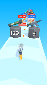 Gun Head Run(Unlimited Currency) screenshot image 1_playmods.net