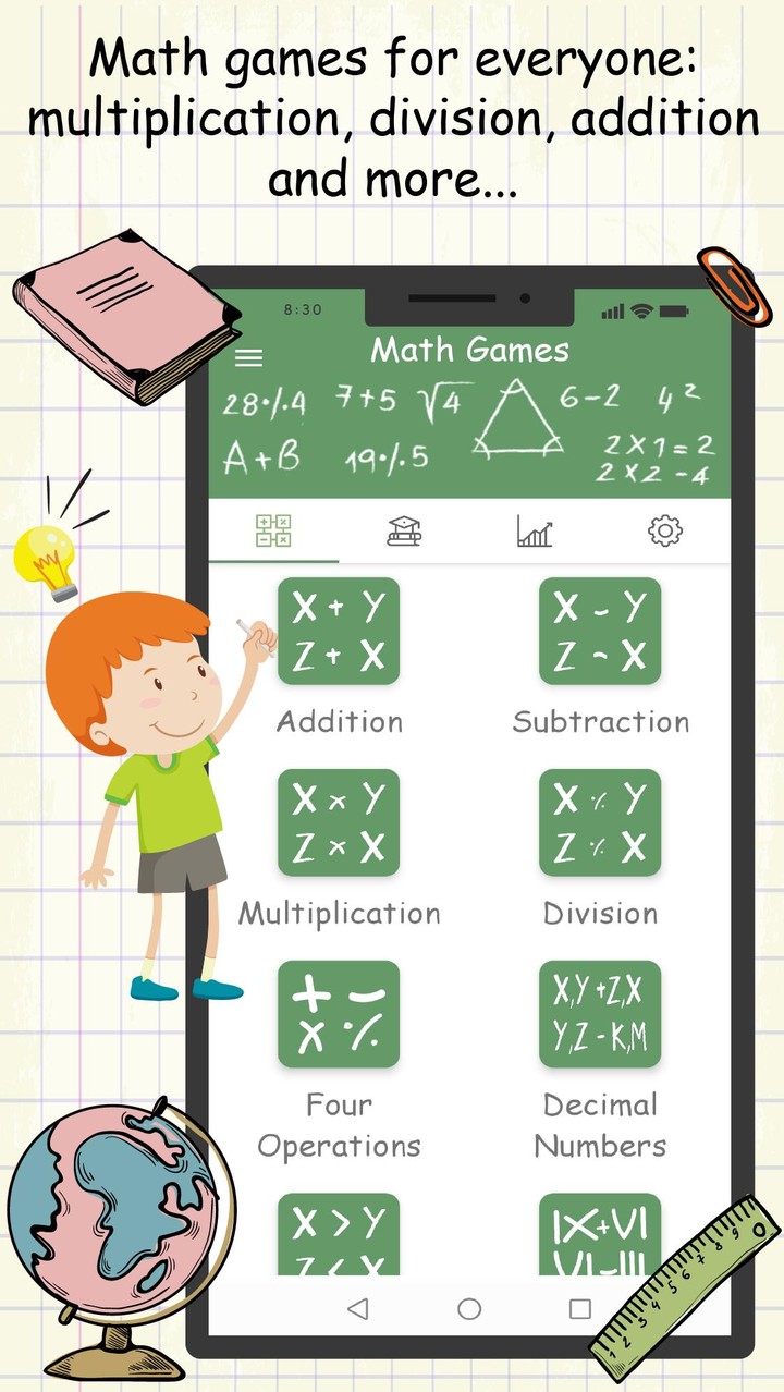 World of Math: Math Games‏