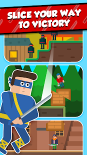 Mr Ninja - Slicey Puzzles(破解版) screenshot image 4_playmods.net