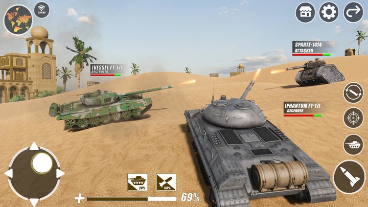 World War Tank Games Offline_modkill.com