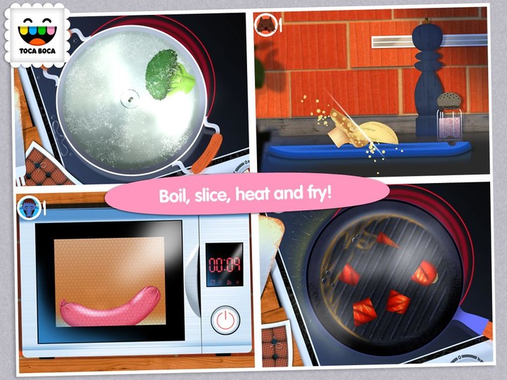 Toca Kitchen(No Ads) screenshot image 11_playmods.games