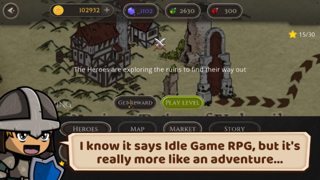 Idle Grail Quest - AFK RPG‏(أموال غير محدودة) screenshot image 2
